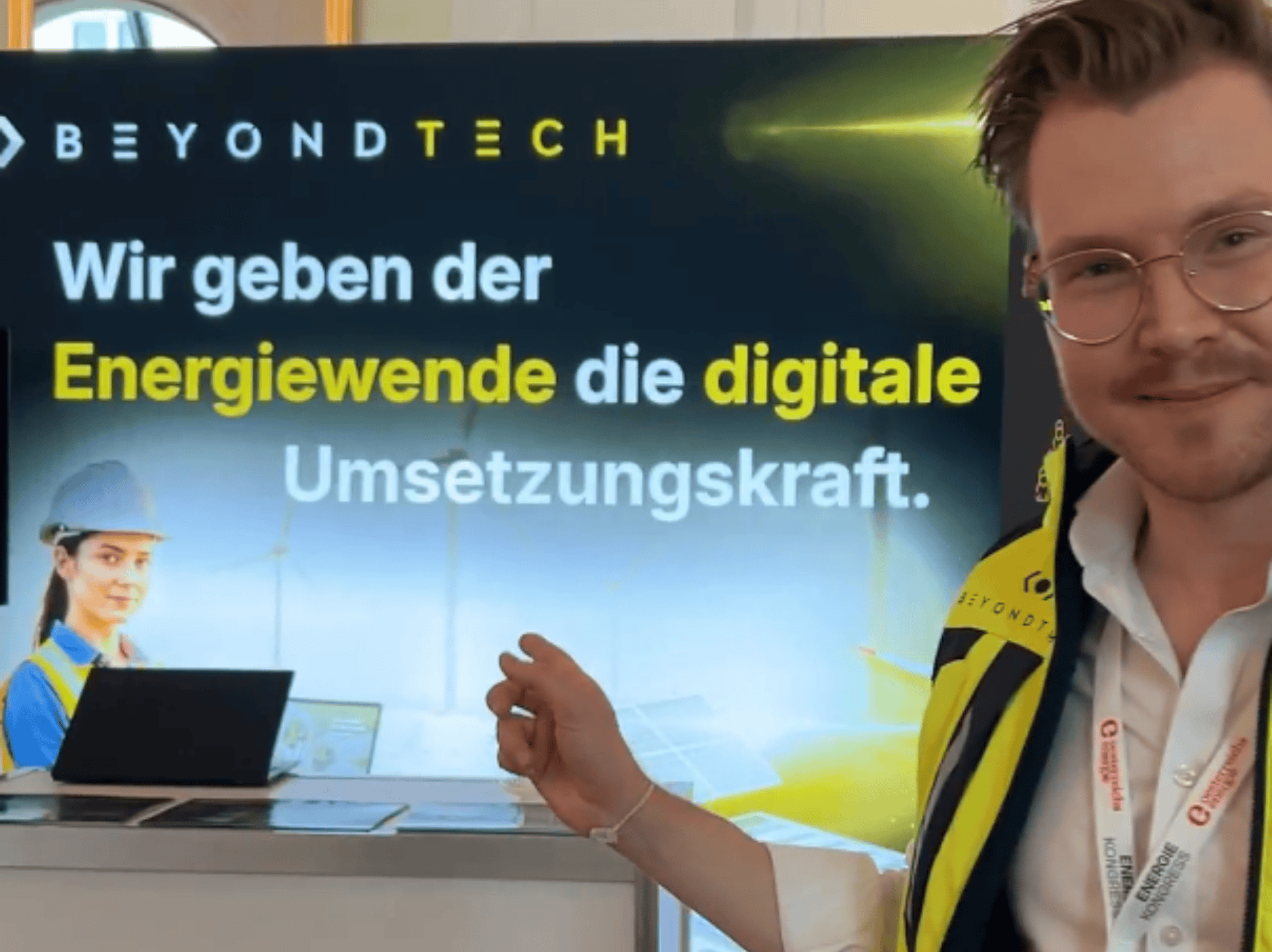 Matthias am Energiekongress